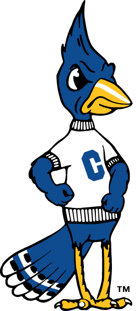 Creighton Bluejays 1990-1998 Primary Logo iron on paper